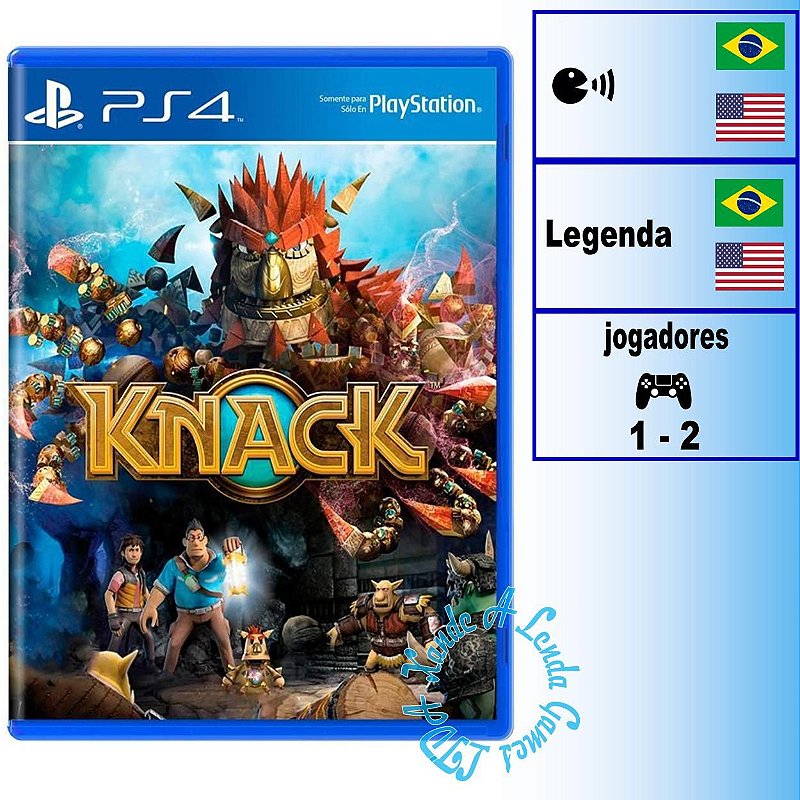 Jogo Knack - PS4 - MeuGameUsado