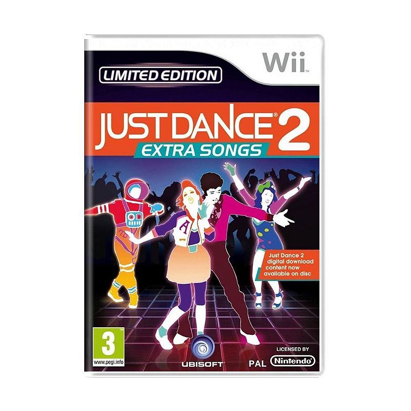 Just Dance 2 Extra Songs - Wii - Usado - Xande A Lenda Games. A