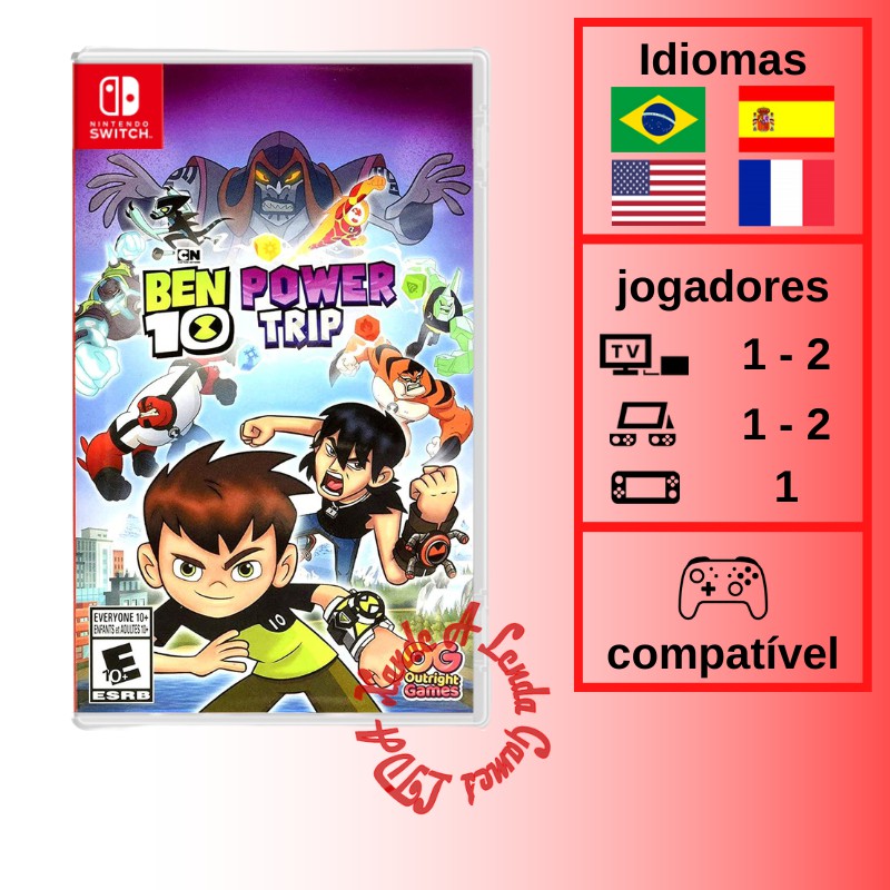 Jogo Ben 10 Power Trip PS4 - Super Games