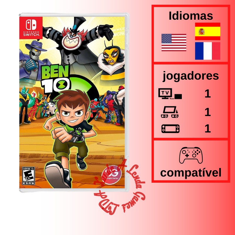 Jogo Ben 10 Uma Super Viagem para PS4 Outright