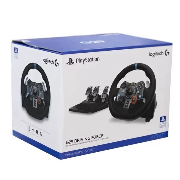 Logitech Driving Force G29 Racing Wheel for PS5, PS4, PS3 and PC +