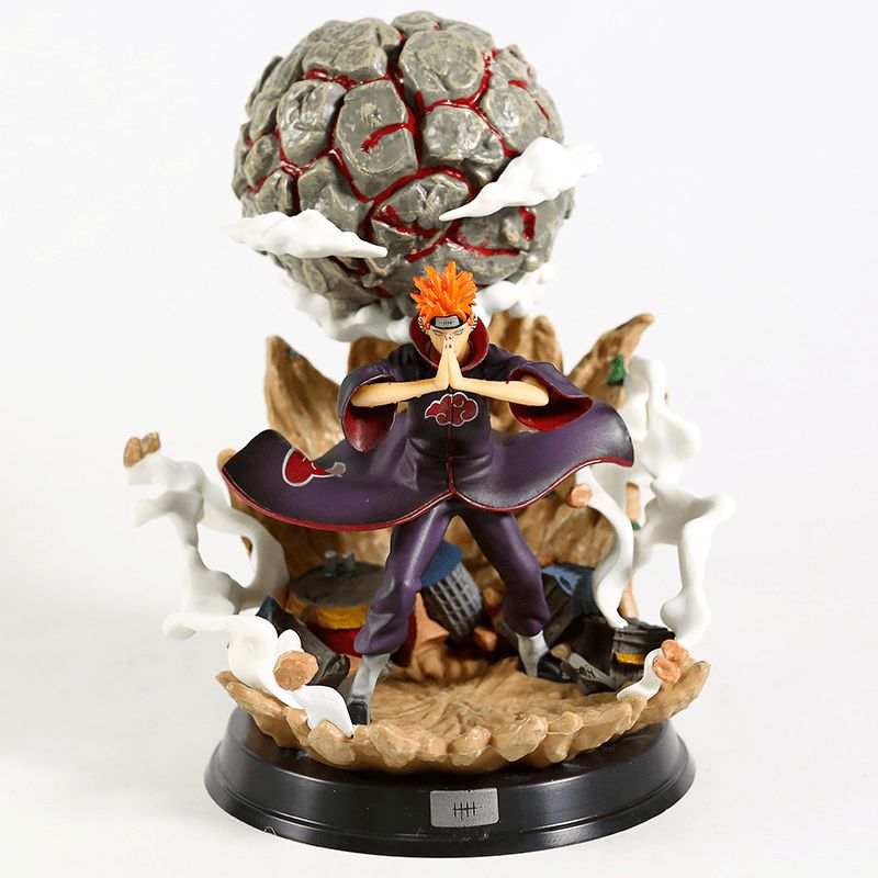 Estátua Pain Nagato Chibaku Tensei 25 cm Naruto Shippuden Anime Geek Importados Geek