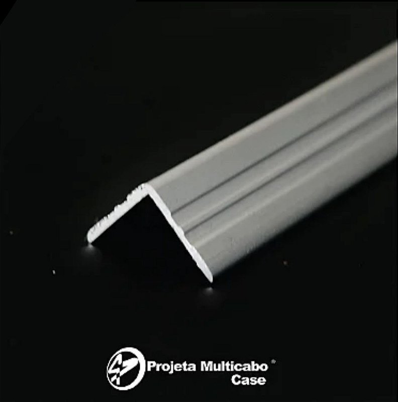 PERFIL DE ALUMÍNIO LATERAL 15 MM - COM 3 METROS