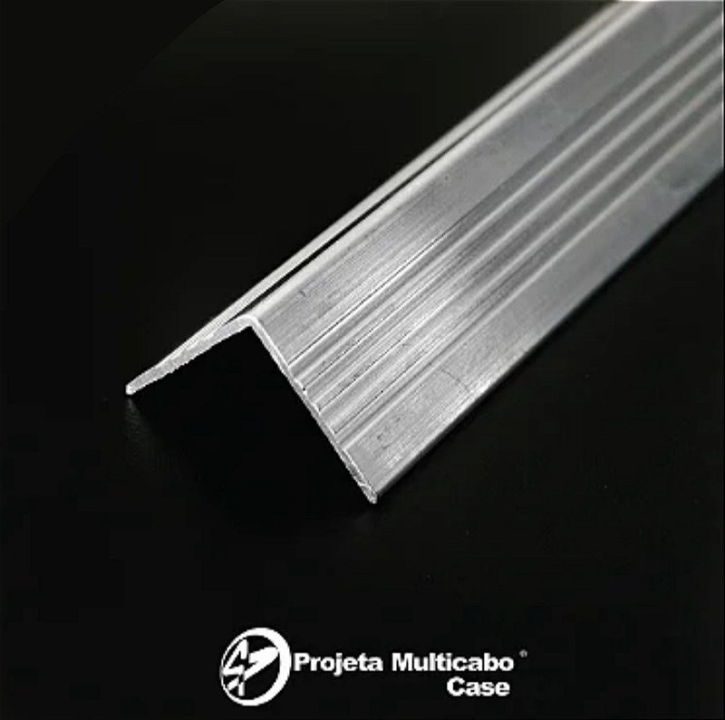 PERFIL DE ALUMÍNIO LATERAL 25 MM - COM 3 METROS