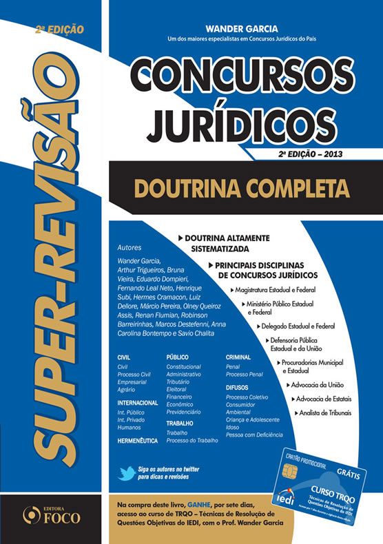 Super revisao concursos juridicos doutrina completa