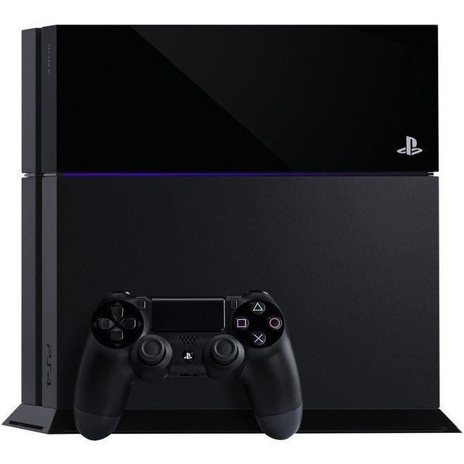 Console Novo Sony Playstation 3 Slim HD 500GB 10 JOGOS - Black Games