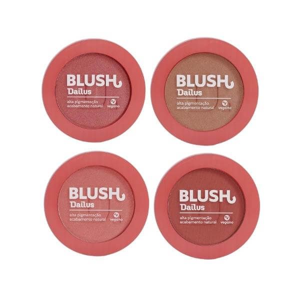 Blush compacto - Dailus - Love Store Makeup - A sua Loja de Maquiagem Online
