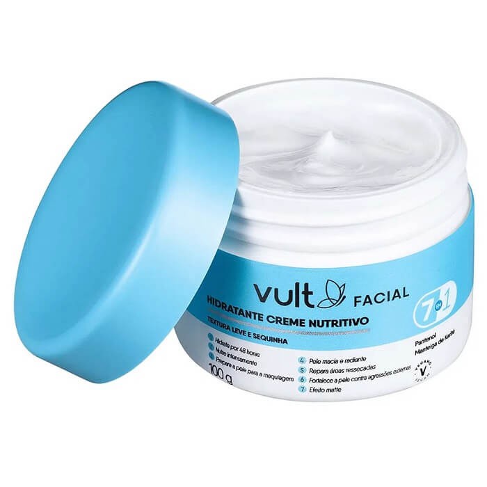 Creme hidratante nutritivo - Vult - Love Store Makeup - A sua Loja de  Maquiagem Online