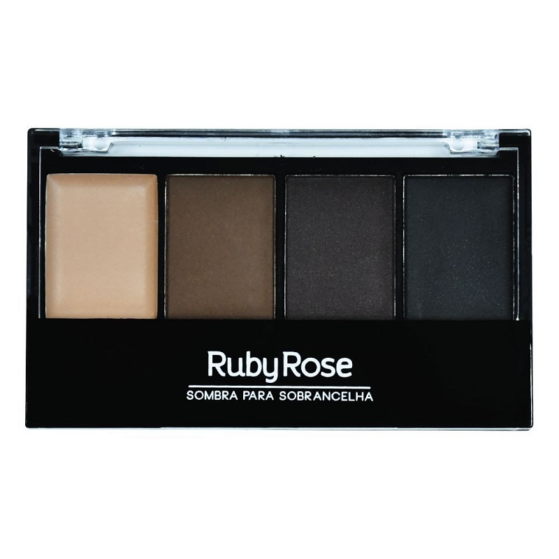 Quarteto para sobrancelha - Ruby Rose - Love Store Makeup - A sua Loja de  Maquiagem Online