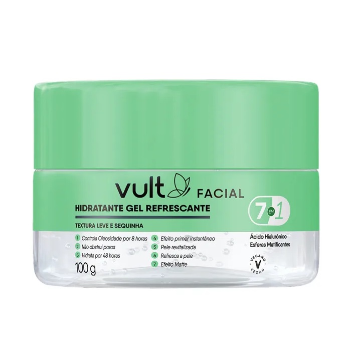 Gel hidratante refrescante - Vult - Love Store Makeup - A sua Loja de  Maquiagem Online