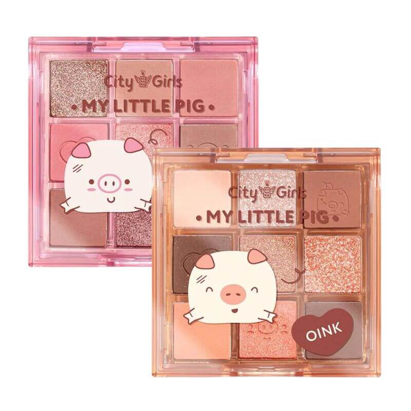 Paleta de sombras My Little Pig - City Girls