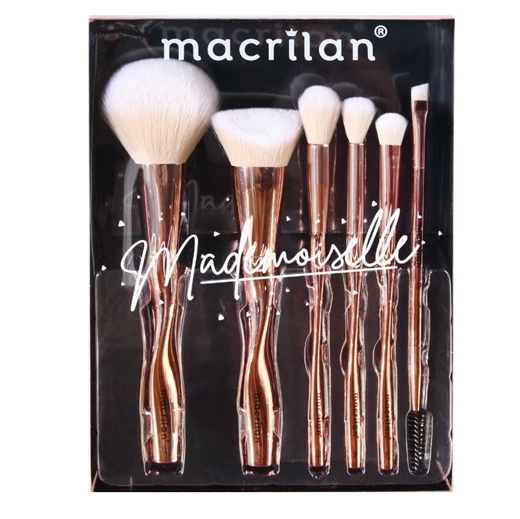 Kit de pincéis Mademoiselle ED004 Macrilan - Love Store Makeup - A sua Loja  de Maquiagem Online