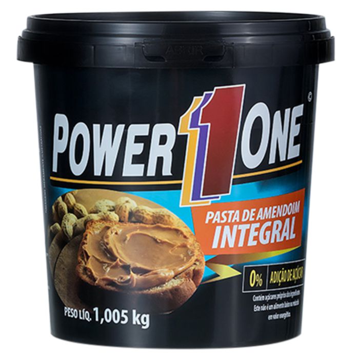 Power One - Pasta De Amendoim Crocante 1,005kg : : Alimentos e  Bebidas