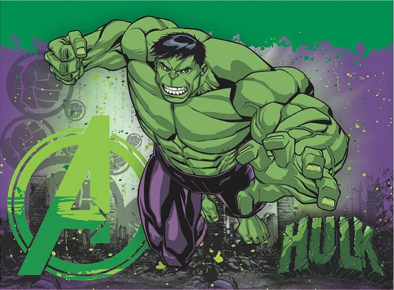 Painel Grande TNT - Hulk - Festas Mix - Nossa Alegria é Fazer a sua Festa