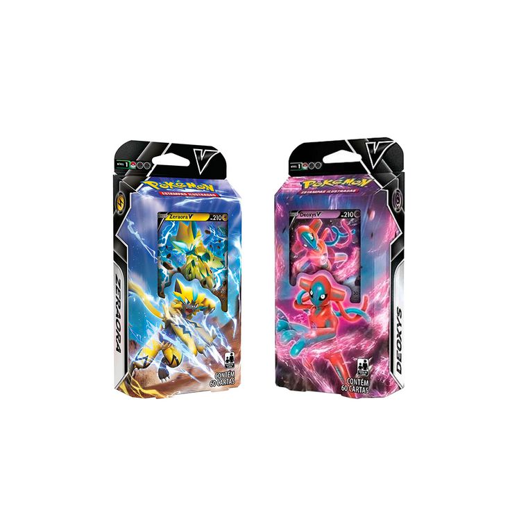 Pokémon Tcg Baralho De Batalha Zeraora V E Deoxys V - Copag