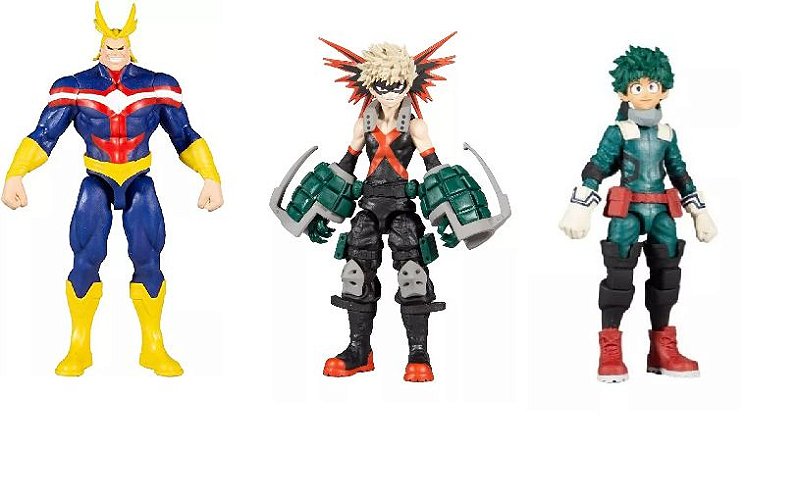 Boneco Colecionável Action Figure Boku no Hero My Hero Academia ESCOLHA O  PERSONAGEM