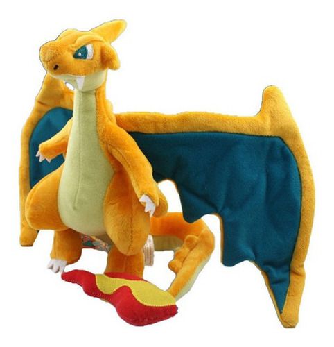 Charizard Ash Pikachu Pokemon Lendário Dragão Fogo Pelúcia