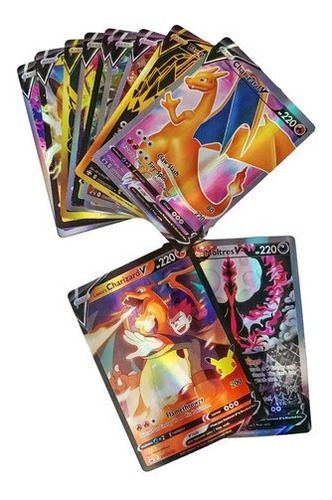 Lote 5 Cartinhas Pokémon Todas Brilhantes Original Da Copag