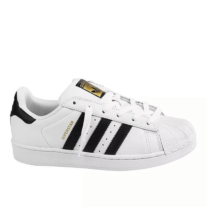 superstar adidas preto e branco