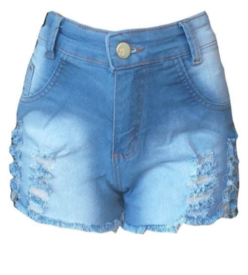 short rasgado na cintura