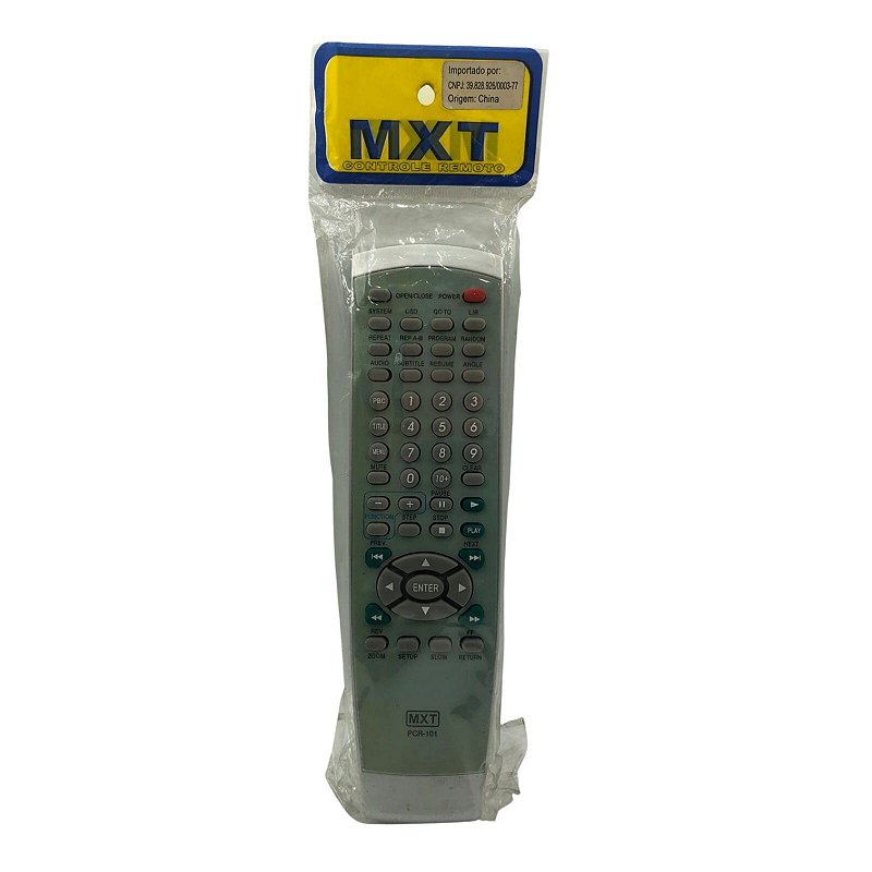 CONTROLE CR C 01059 PHILCON DVD PCR - 101 - MXT - Mais Eletrônicos ...