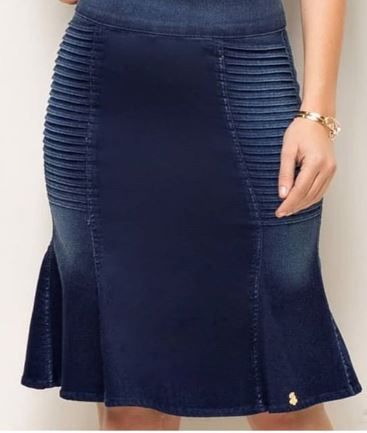 ver saias jeans