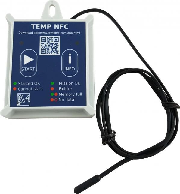 Data Logger TEMPNFC RC COM SONDA EXTERNA – Rigid Case Incoterm.