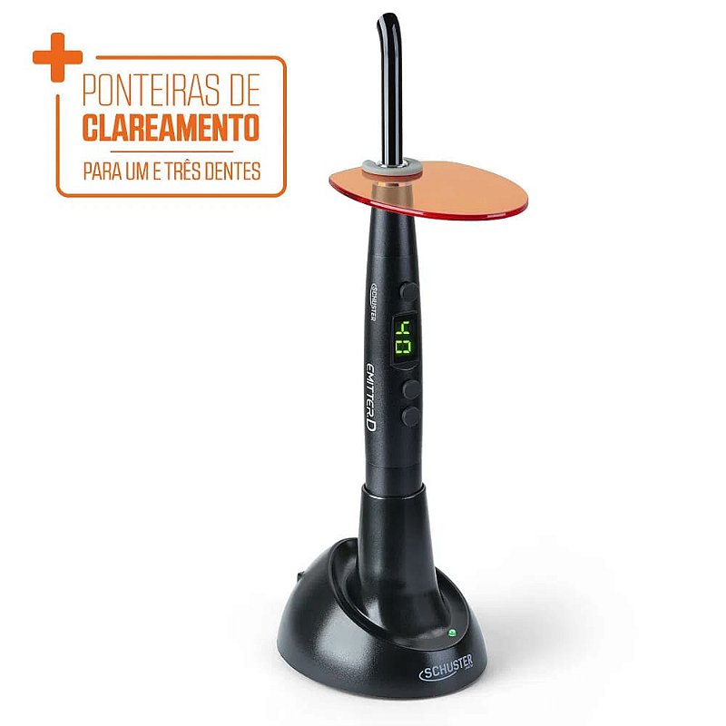 Fotoclareador Emitter D + Ponteiras De Clareamento - Schuster
