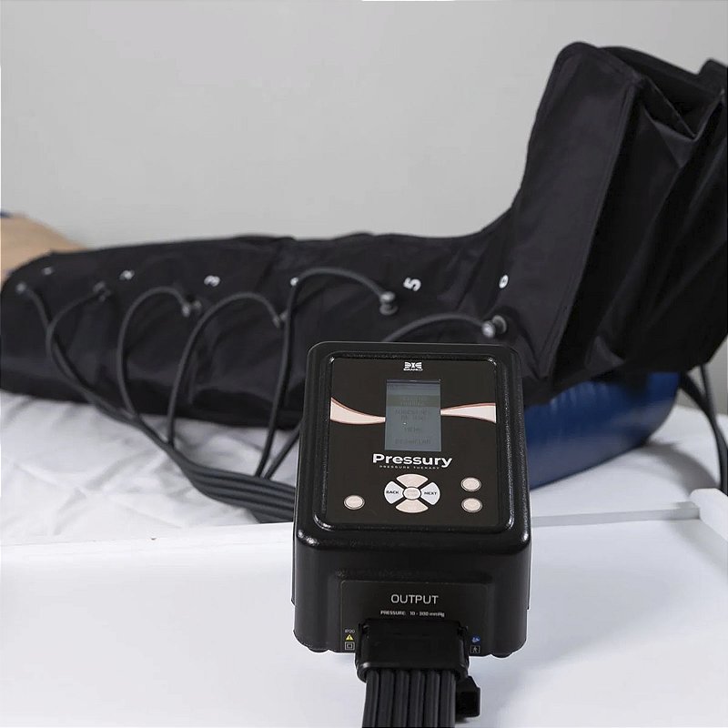 Equipamento Pressury Portátil Para Tratamentos De Pressoterapia - Ibramed