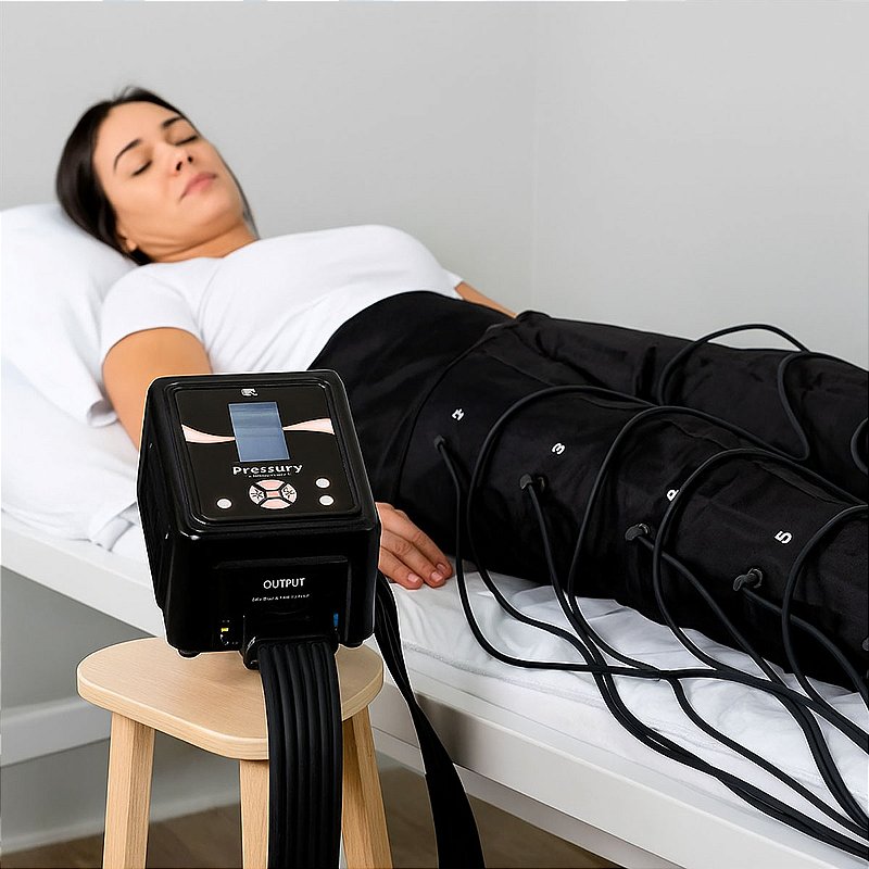 Equipamento Pressury Portátil Para Tratamentos De Pressoterapia - Ibramed