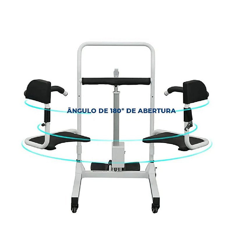 Cadeira De Tranferência Elétrica Higiênica D80 - Dellamed
