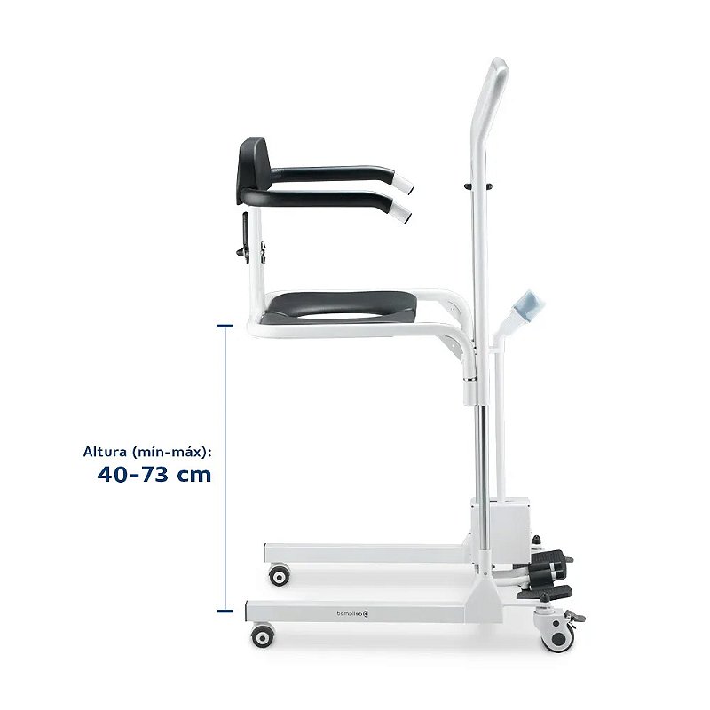 Cadeira De Tranferência Elétrica Higiênica D80 - Dellamed