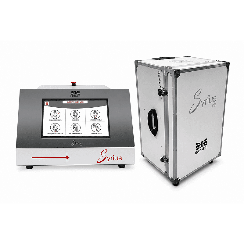 Equipamento De Laser Syrius Yag + 4 Ponteiras - Ibramed