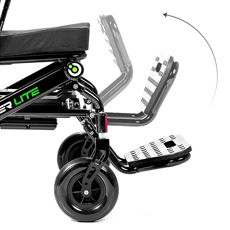 Cadeira De Rodas Motorizada Até 120 Kg Modelo D15C Street - Power Lite
