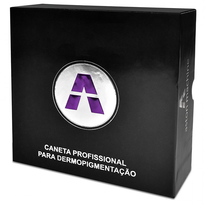 Pen Adapt Maquina Rotativa De Tatuagem e Micropigmentação Vermelho + Anéis Batoques