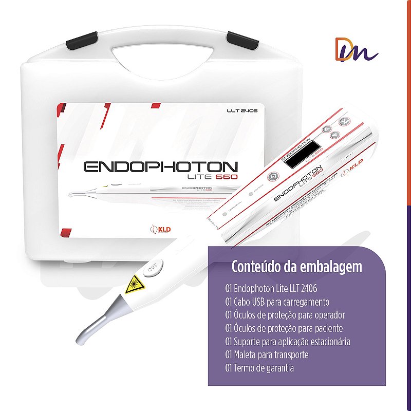 Endophoton Lite 660 Laser De Baixa Intensidade Sem Fio - KLD Biossistemas