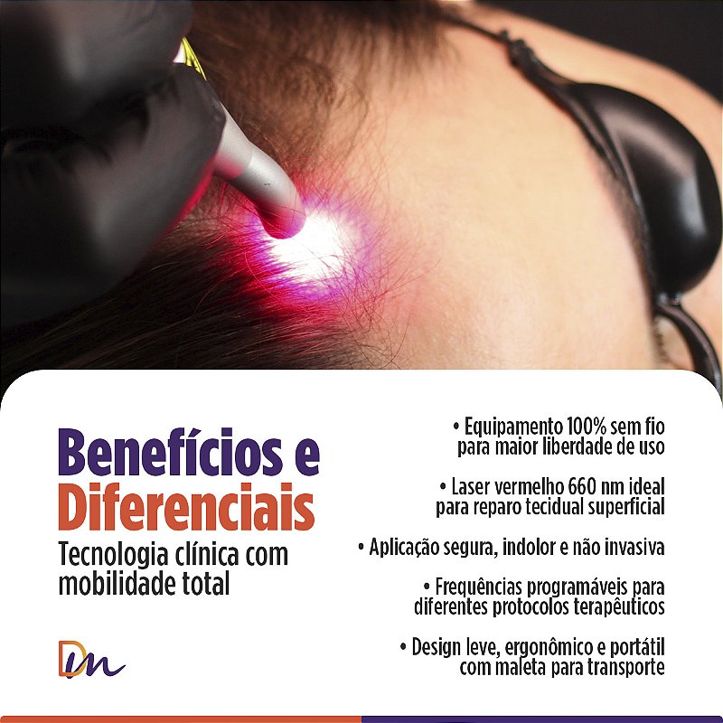 Endophoton Lite 660 Laser De Baixa Intensidade Sem Fio - KLD Biossistemas