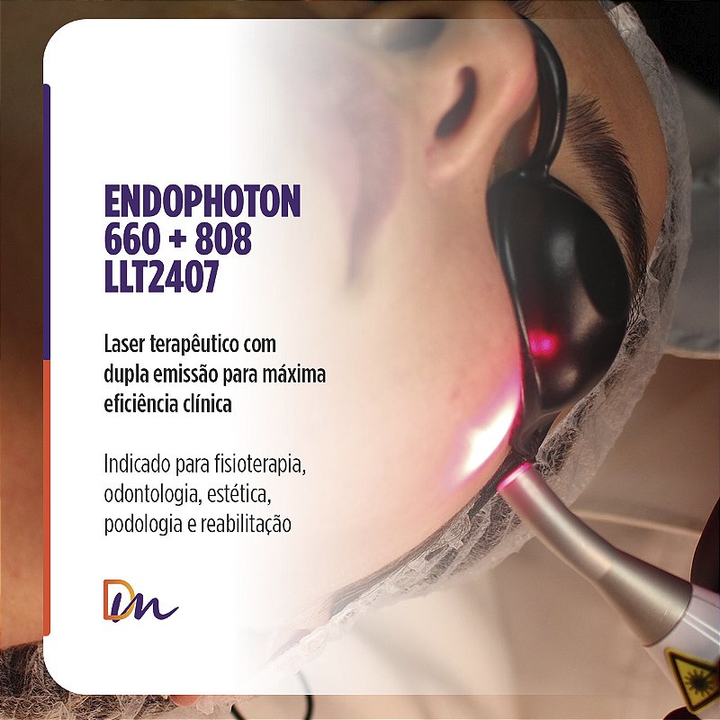 Endophoton Lite 660 + 808 LLT2407 - KLD Biossistemas