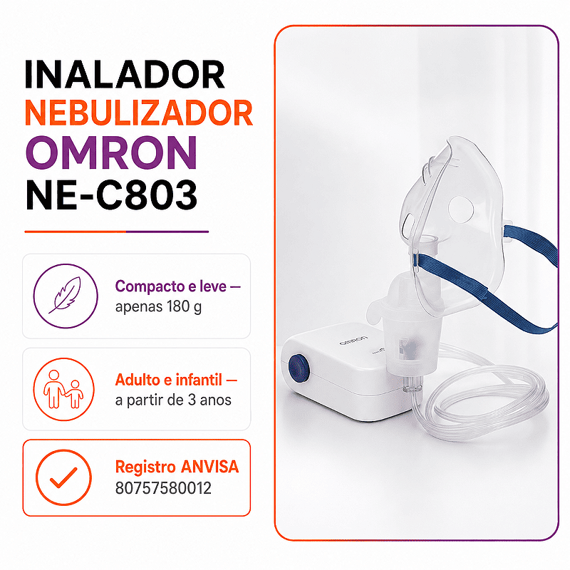 Inalador Compressor Elite - OMRON