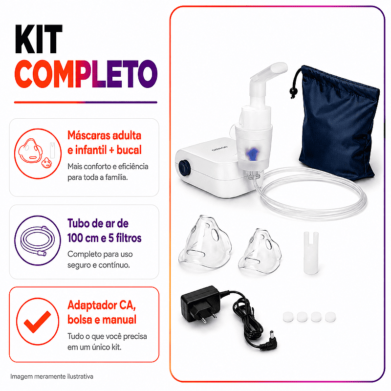 Inalador Compressor Elite - OMRON