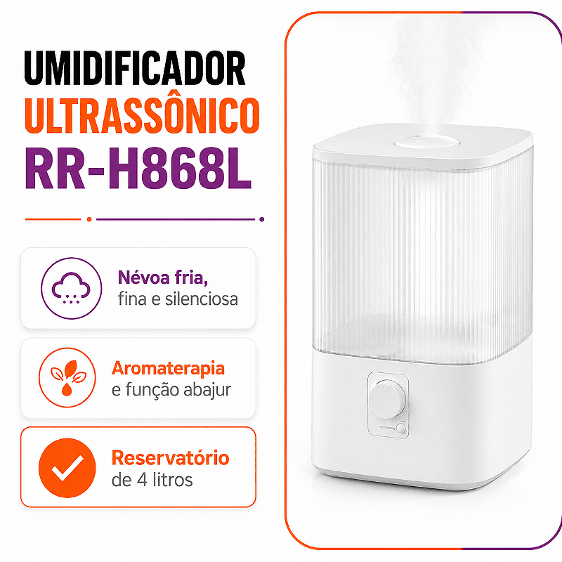 Umidificador Humid Air 4 Litros - OMRON
