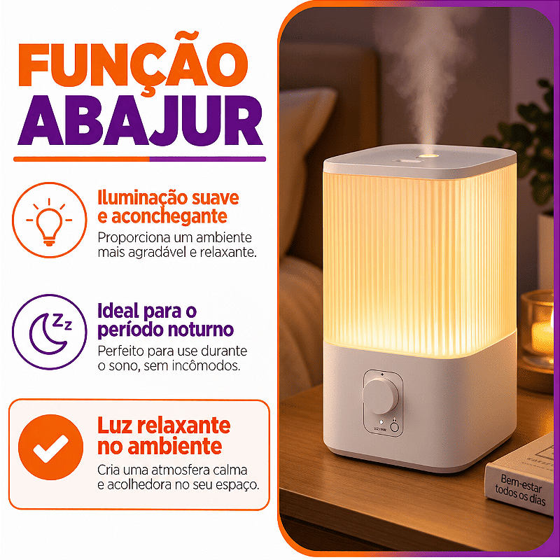Umidificador Humid Air 4 Litros - OMRON