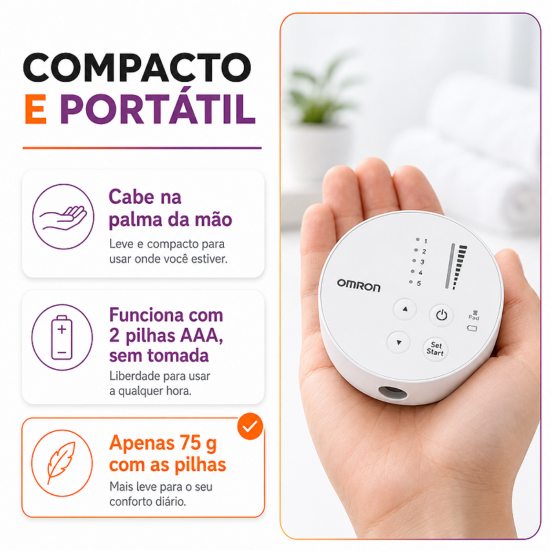 Massageador De Eletroterapia Portátil - OMRON