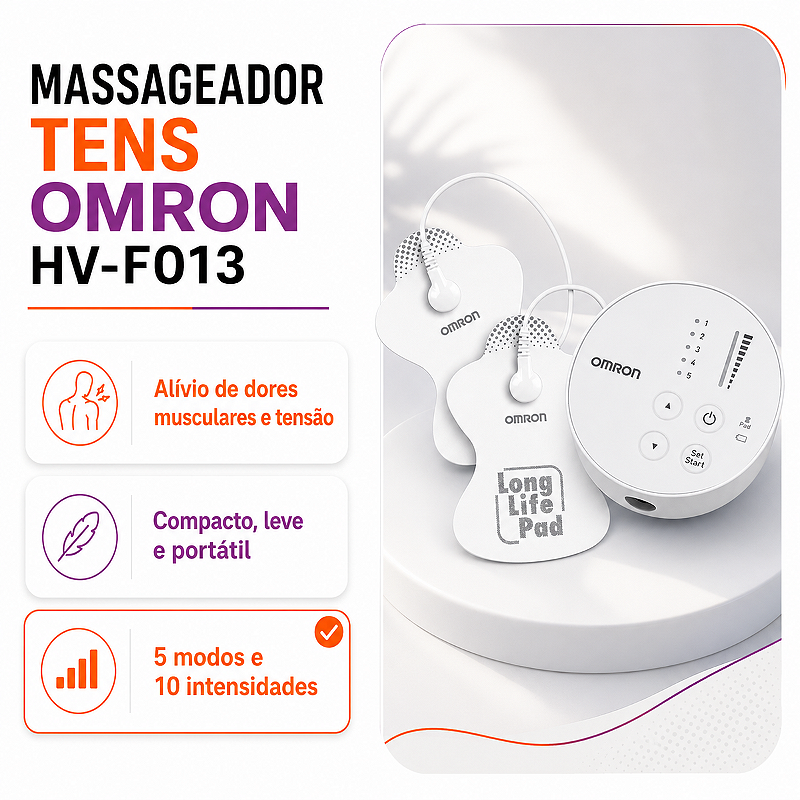 Massageador De Eletroterapia Portátil - OMRON