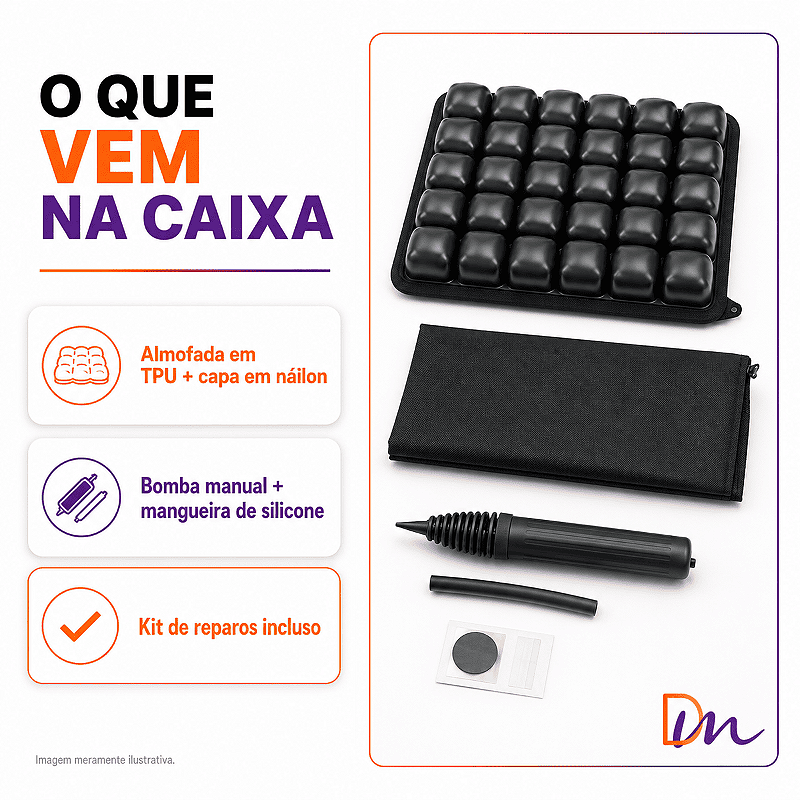 Air Basic Almofada De Ar Terapêutica T41 - Dellamed