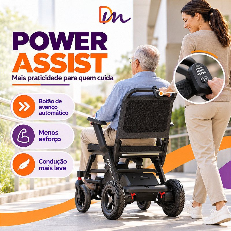 Cadeira De Rodas Motorizada Neo - Power Lite