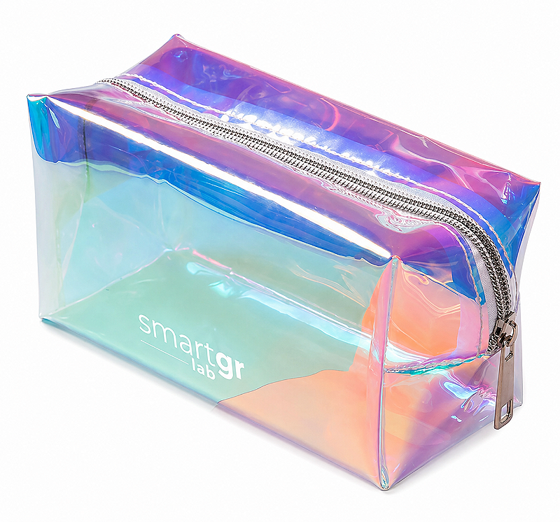 Necessaire Holográfica Exclusiva Para Derma Pen Transparente – Smart Gr (BR)