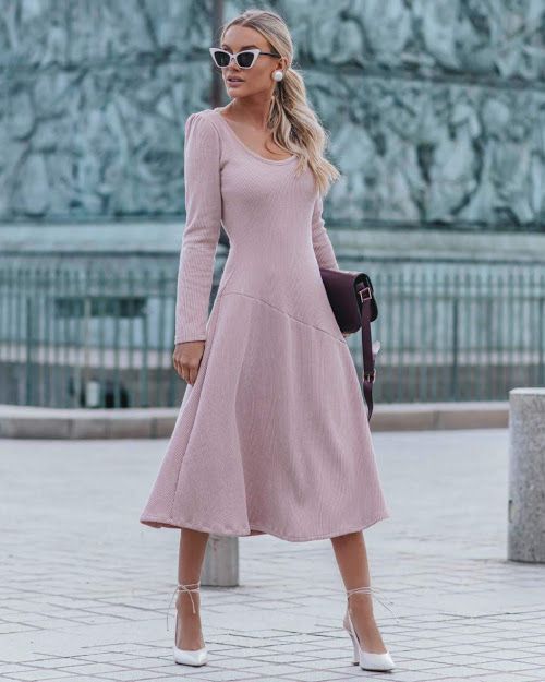 Bazar L AMOUR COLLECTION VESTIDO MIDI MAIRIE ROSE C digo