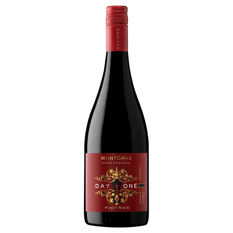MontGras Day One Gran Reserva Pinot Noir 2022 - Espaço DOC Vinhos
