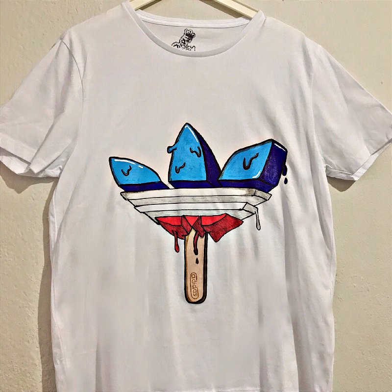 camiseta adidas sorvete original